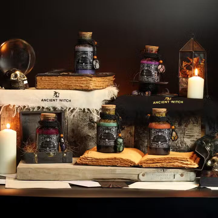 Ancient Witch Bath Spell Potions