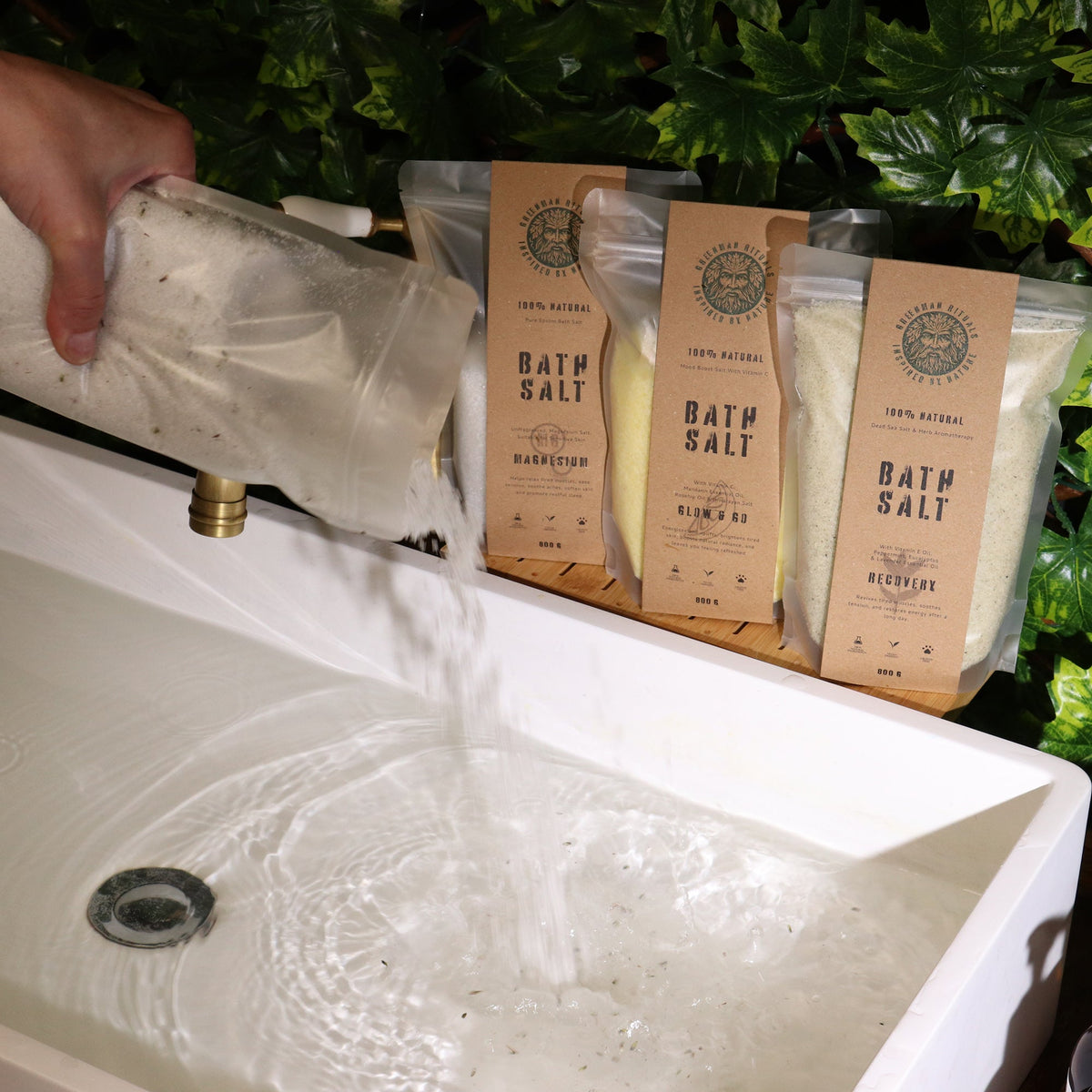 Greenman Rituals Aromatherapy Bath Salts