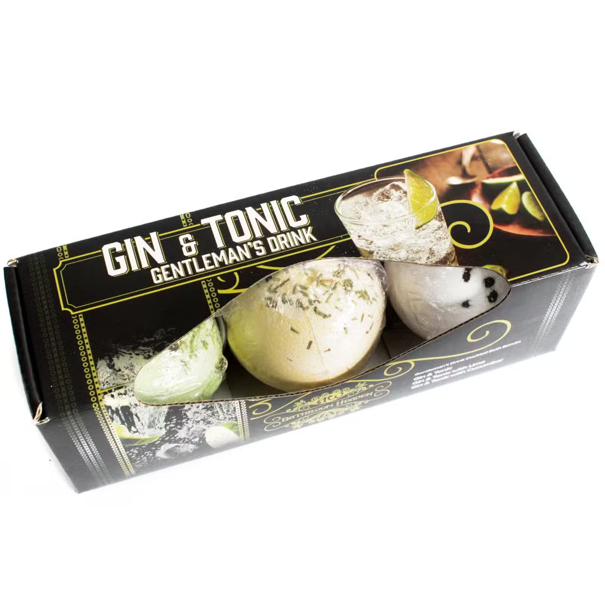 3 x 150g Gin & Tonic Bath Bombs