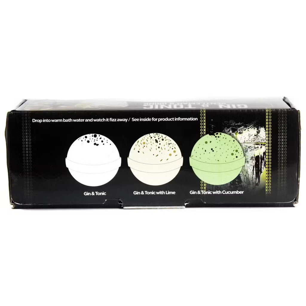3 x 150g Gin & Tonic Bath Bombs