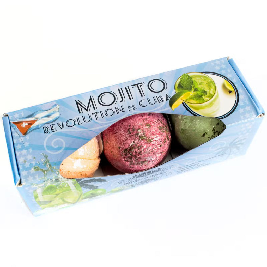 3 x 150g Mojito Bath Bombs