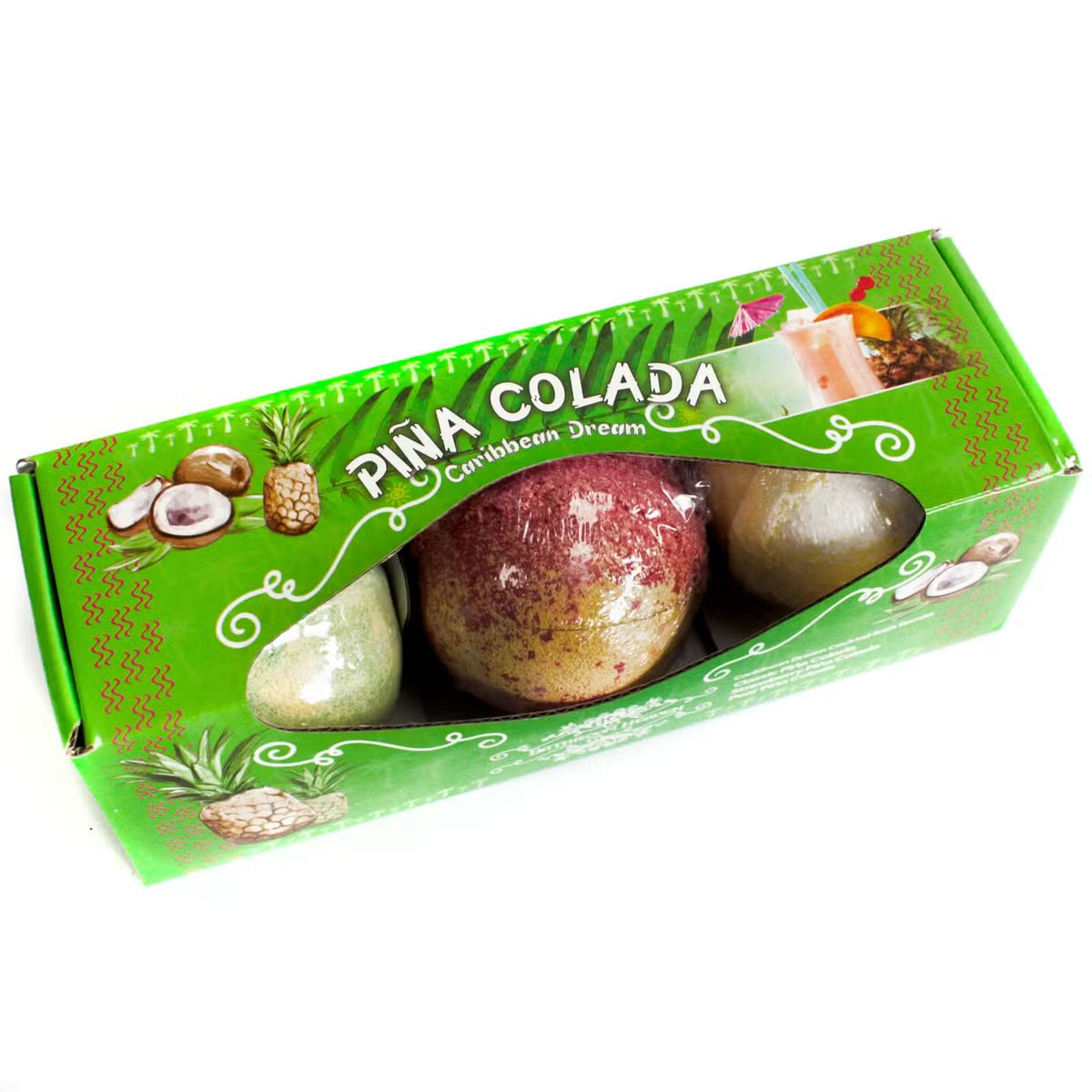 3 x 150g Pina Colada Bath Bombs