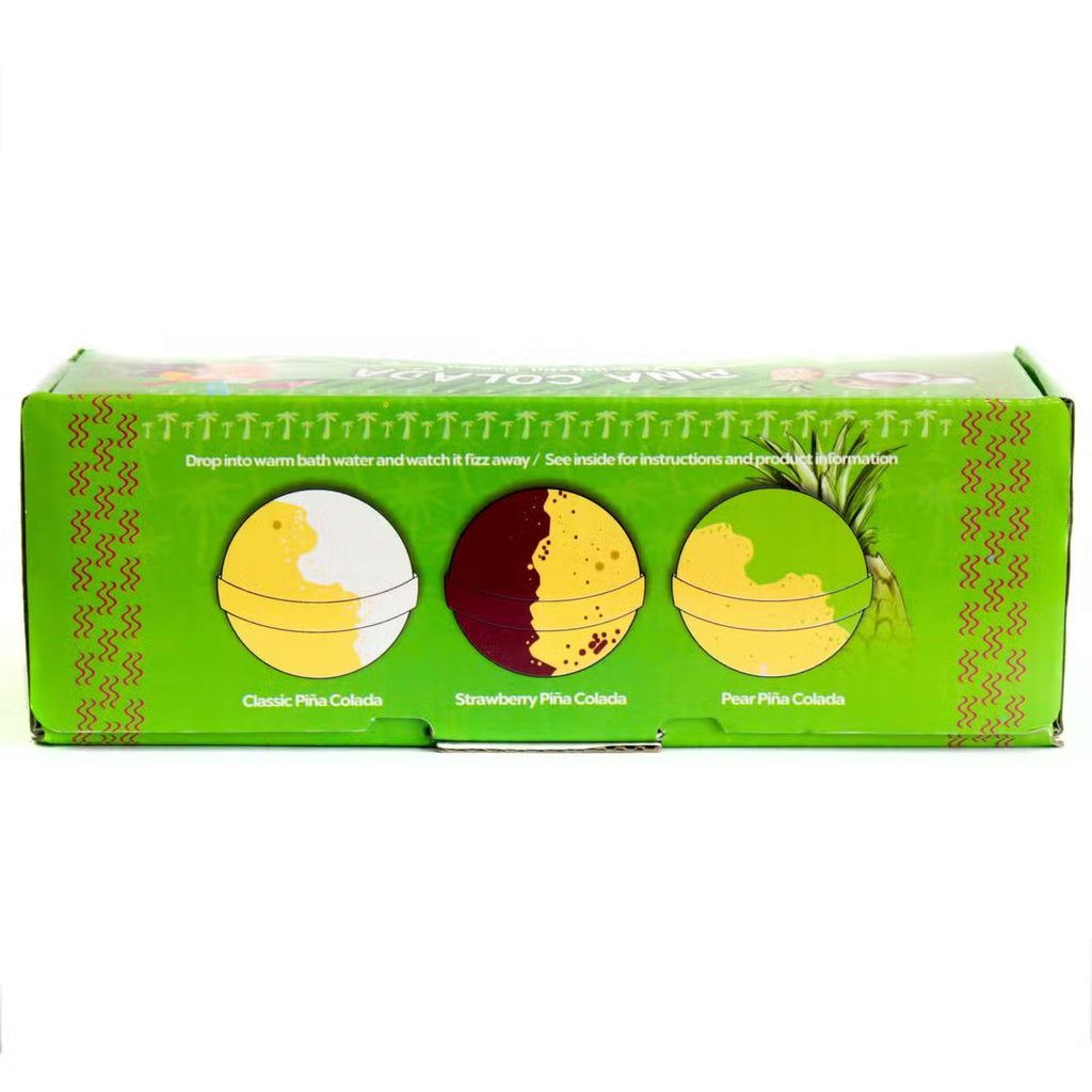 3 x 150g Pina Colada Bath Bombs