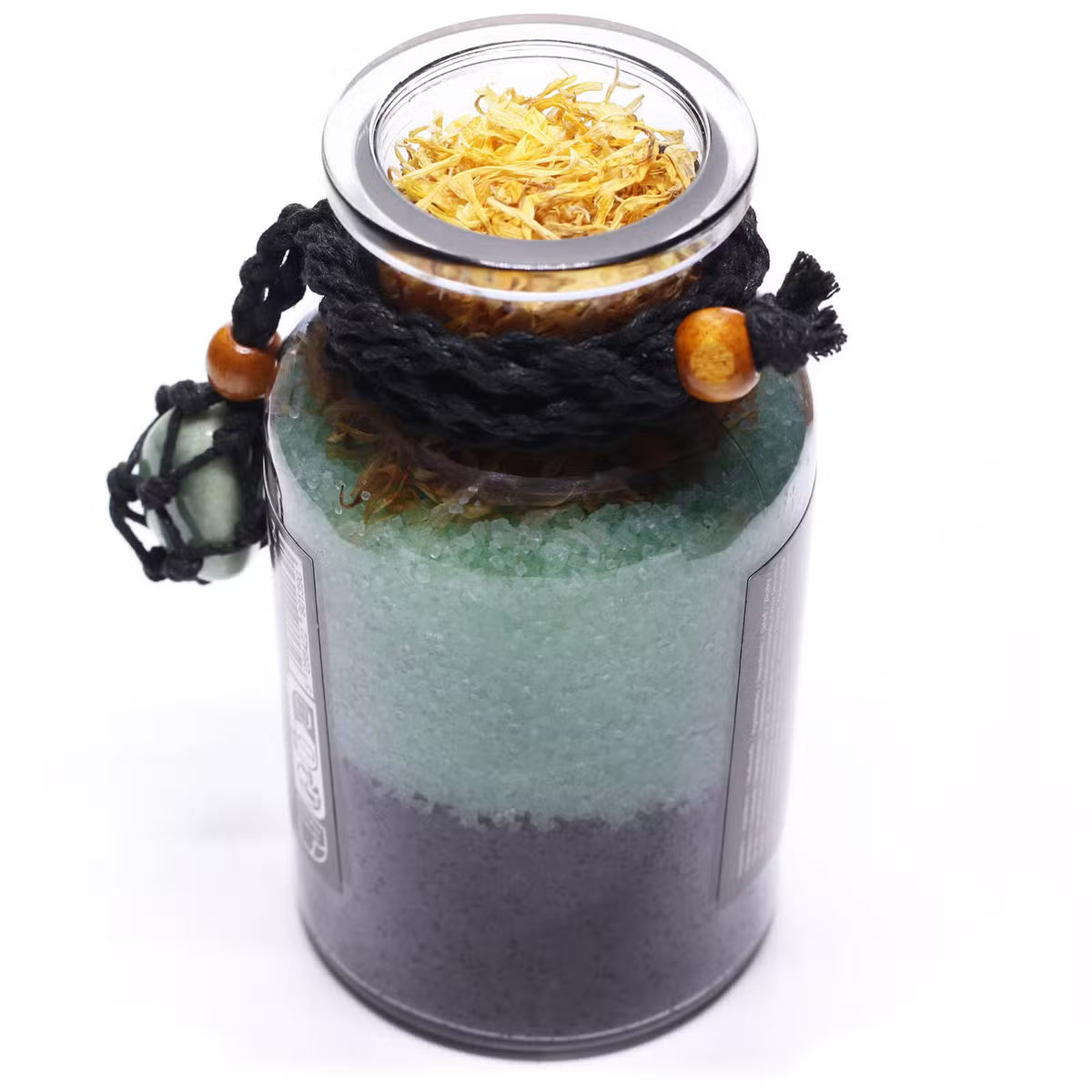 Ancient Witch Prosperity Bath Spell Potion with Aventurine Necklace