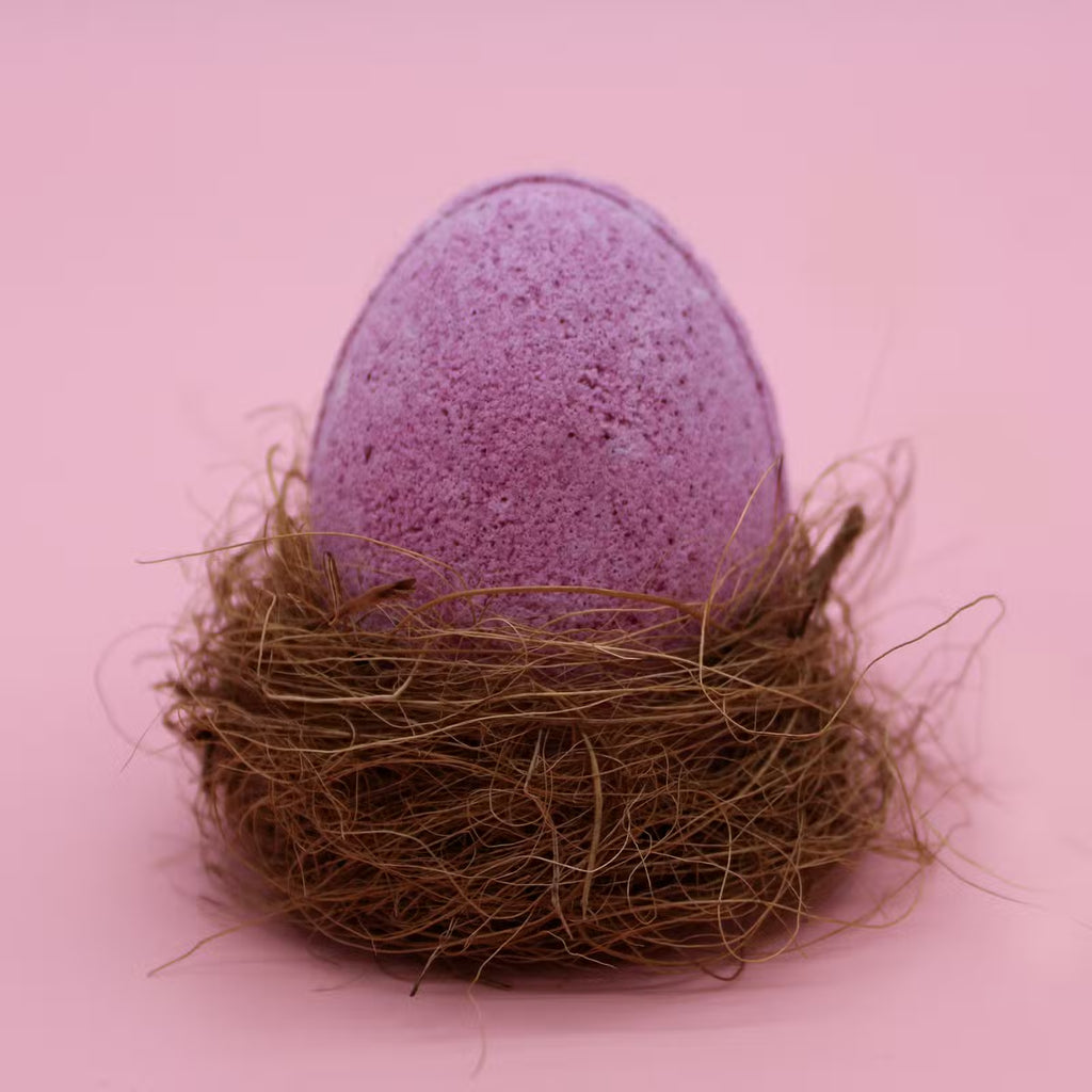 6 x 60g Bath Eggs in Tray - Cherry