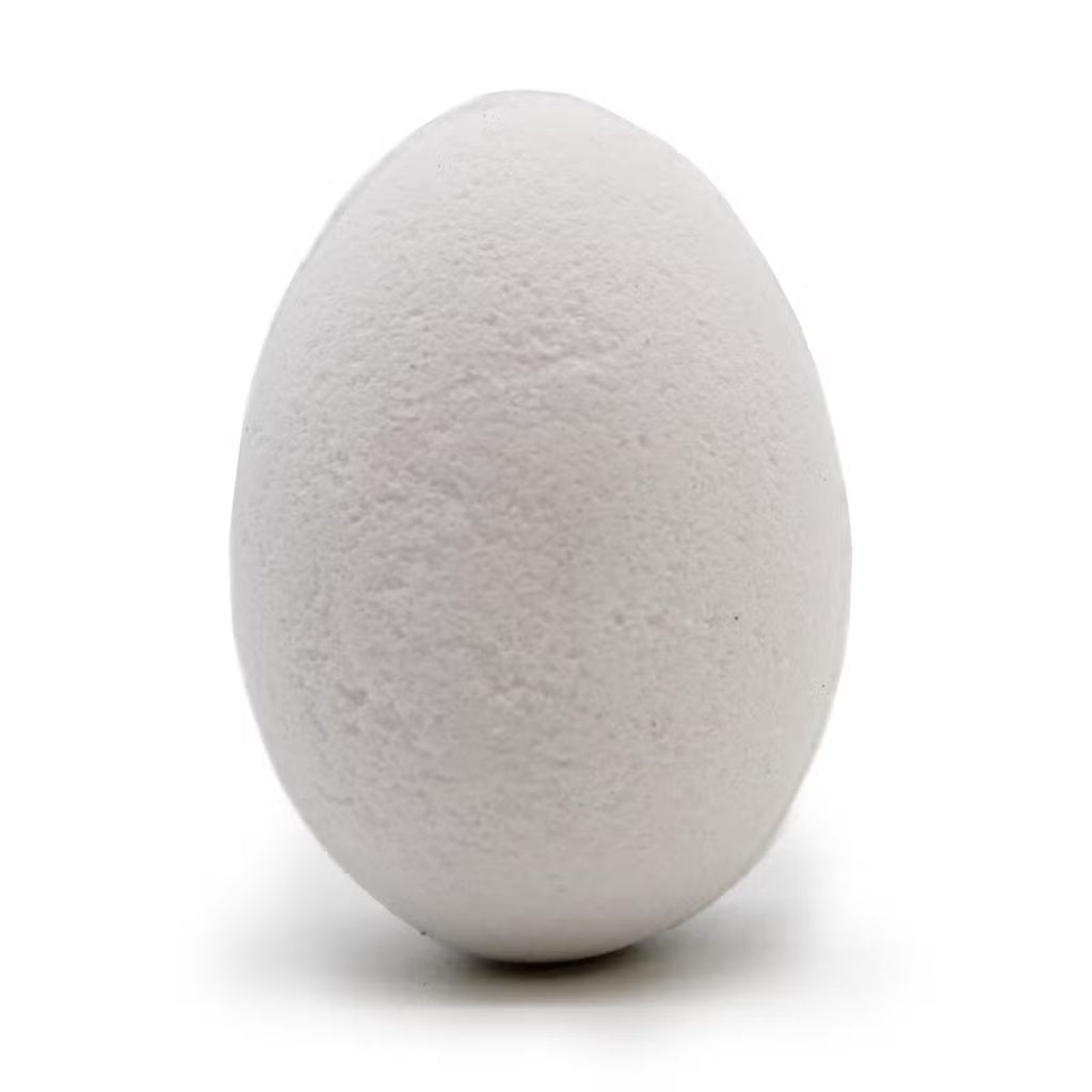 6 x 60g Bath Eggs in Tray - Coconut