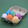 6 x 60g Bath Eggs in Tray - Assorted Mix