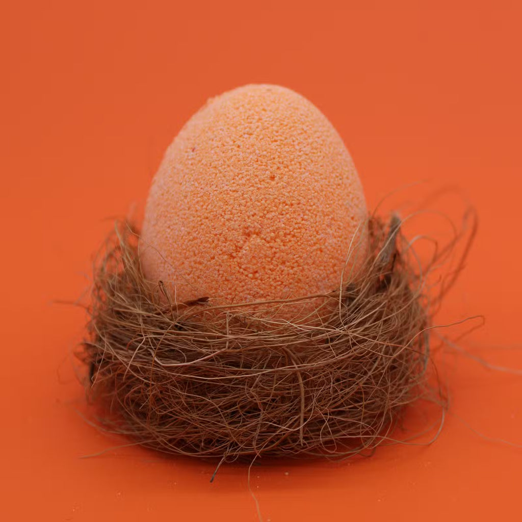 6 x Bath Eggs in Tray - Tangerine & Grapefruit