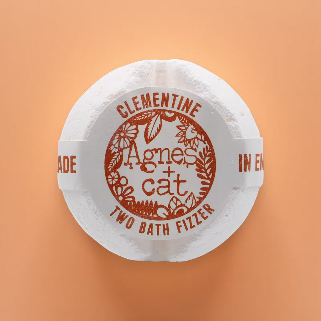 Agnes + Cat Bath Fizzer Clementine 210g
