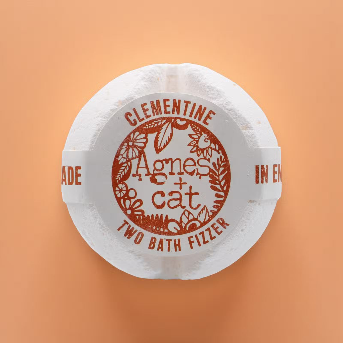Agnes + Cat Bath Fizzer Clementine 210g
