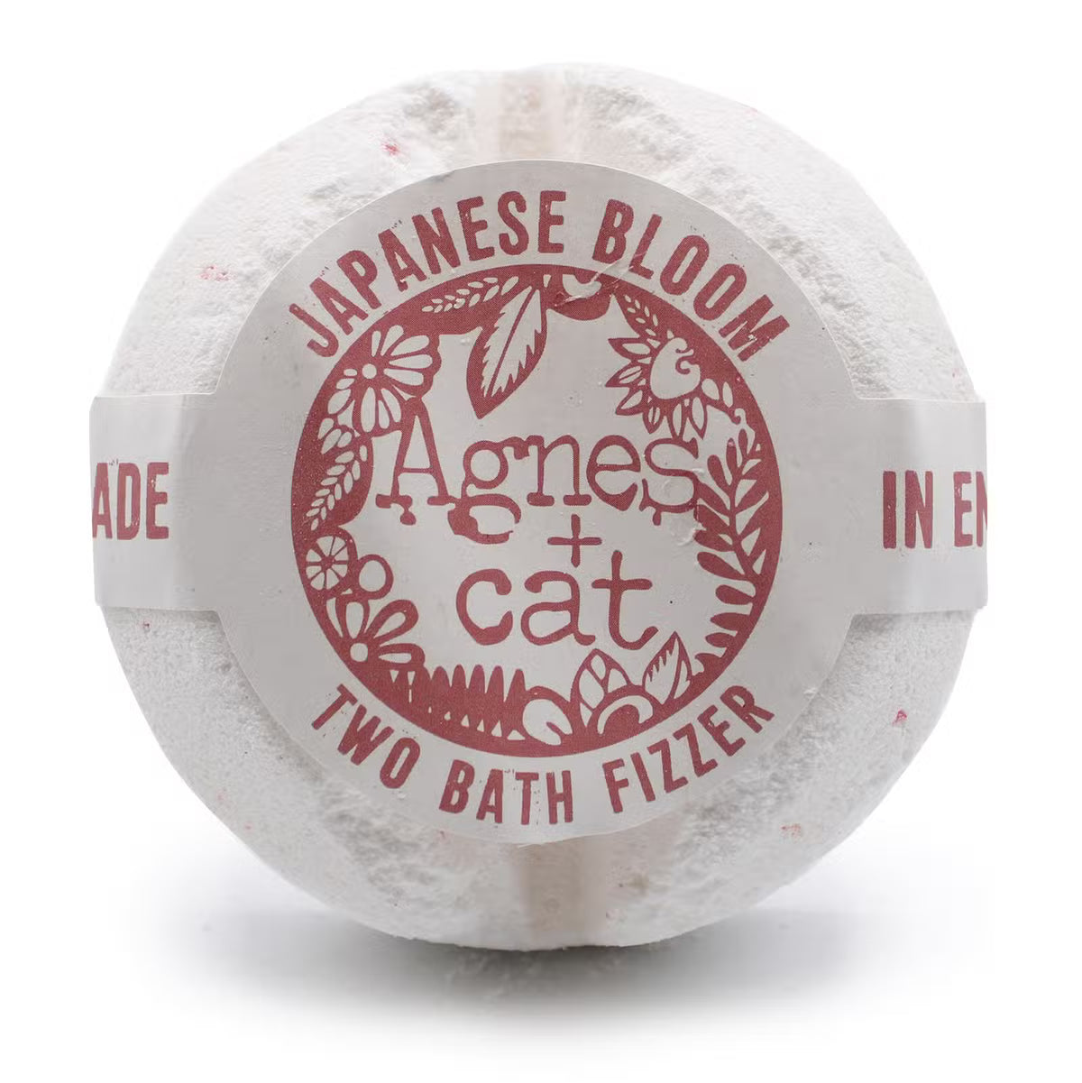 Agnes + Cat Bath Fizzer Japanese Bloom 210g