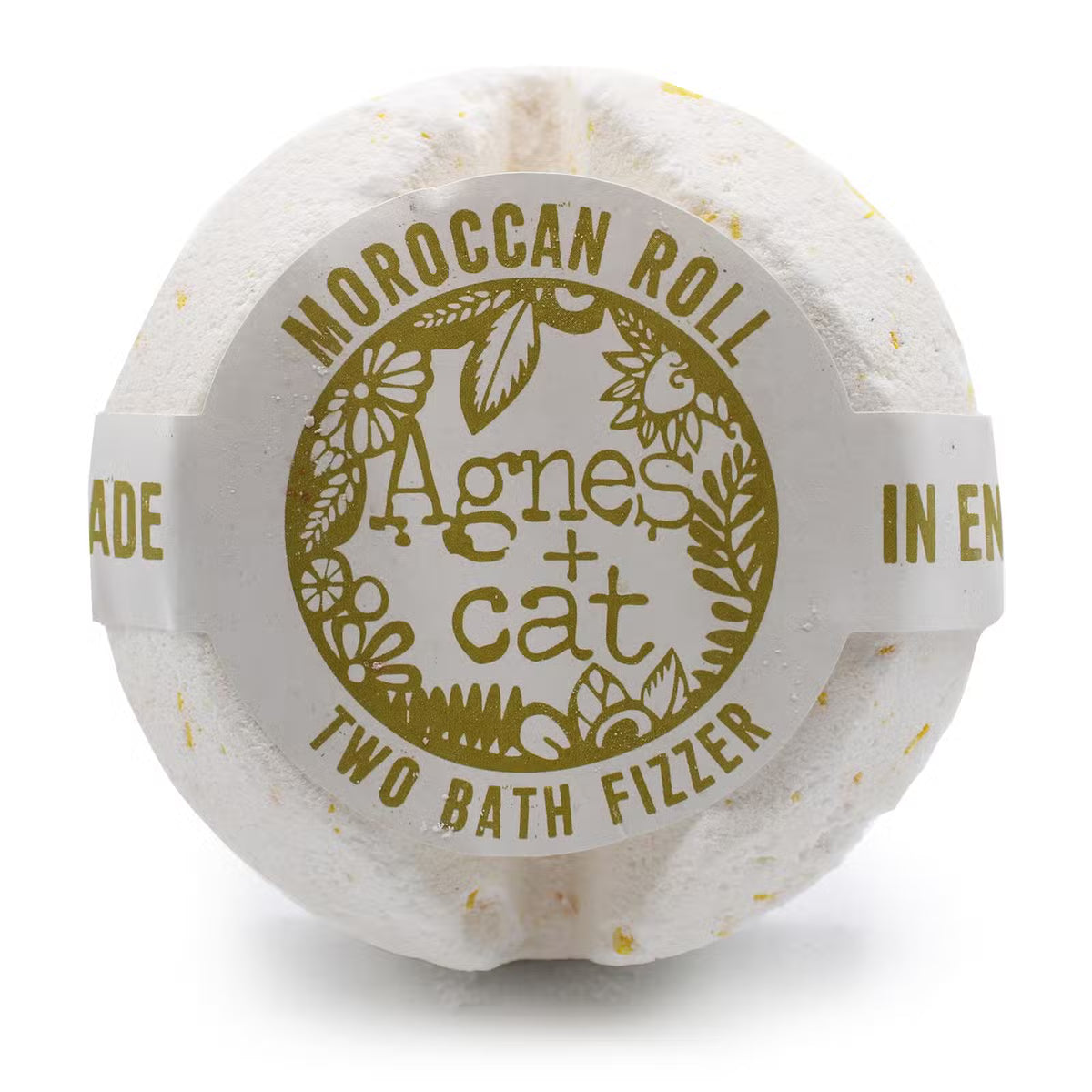 Agnes + Cat Bath Fizzer Moroccan Roll 210g
