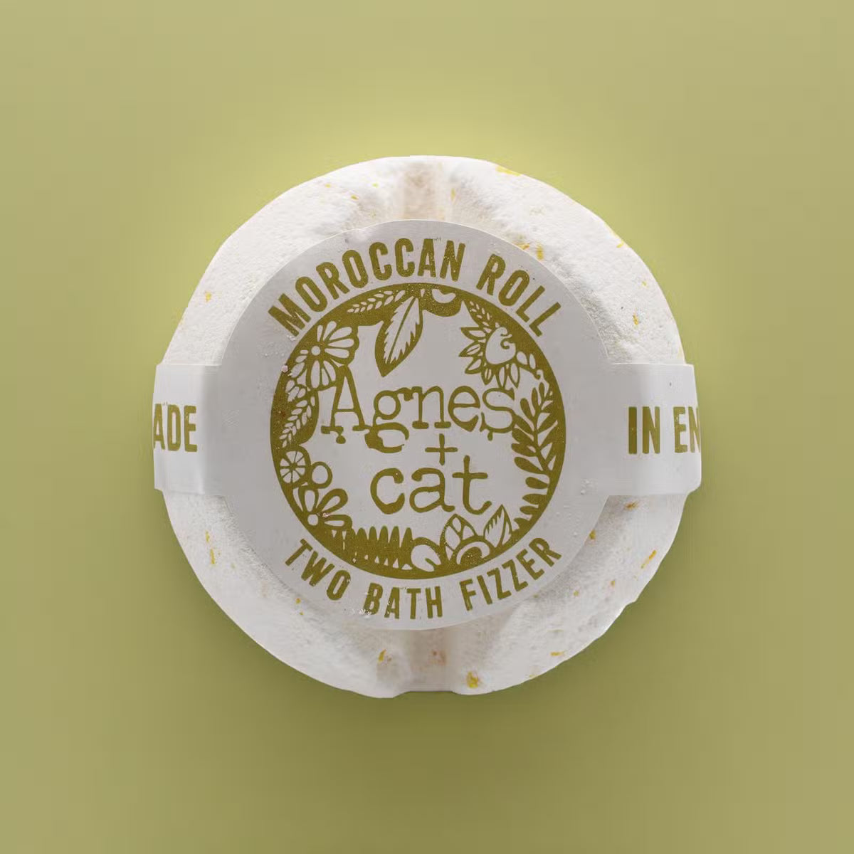 Agnes + Cat Bath Fizzer Moroccan Roll 210g