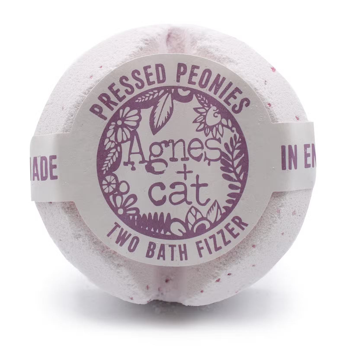 Agnes + Cat Bath Fizzer Pressed Peonies 210g