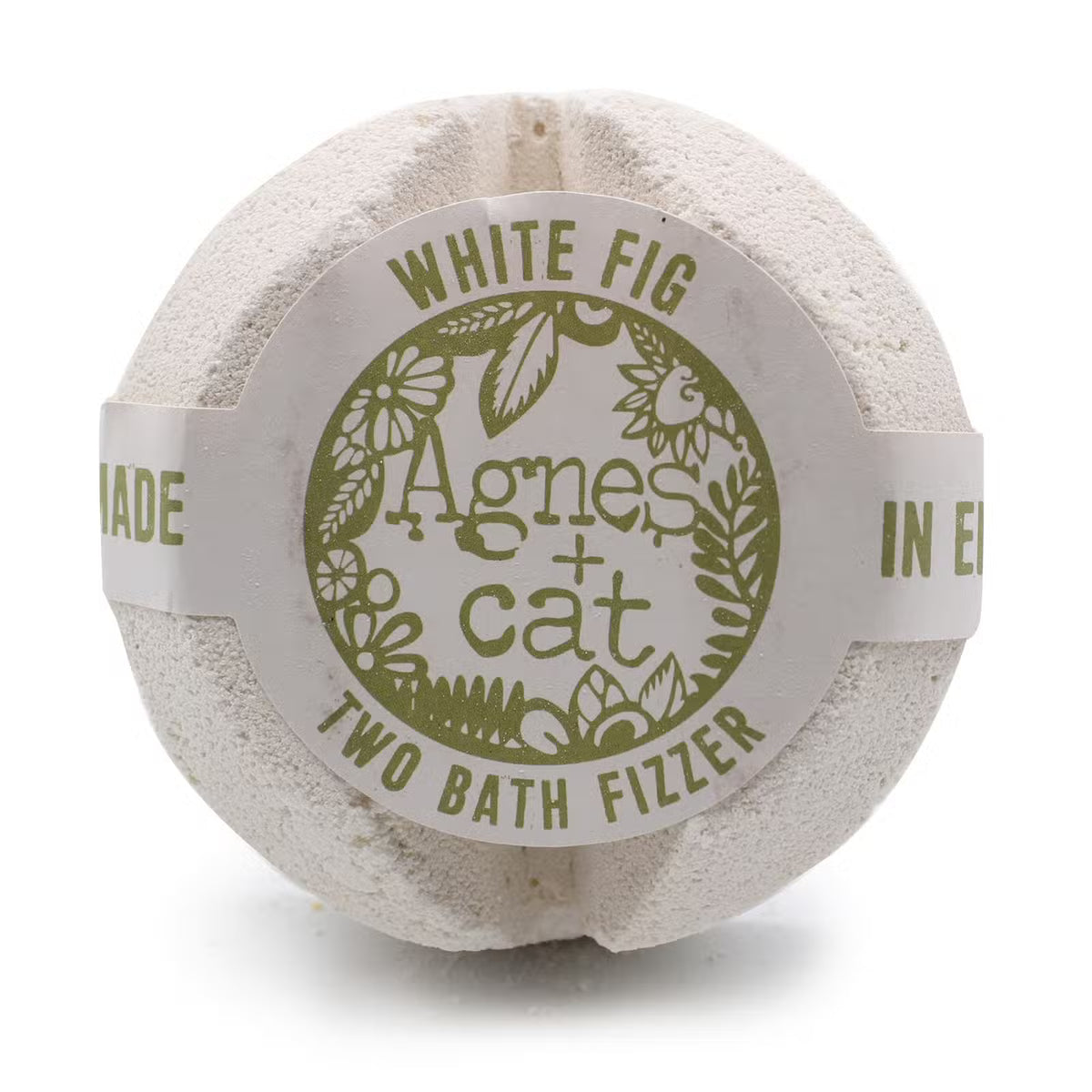 Agnes + Cat Bath Fizzer White Fig 210g