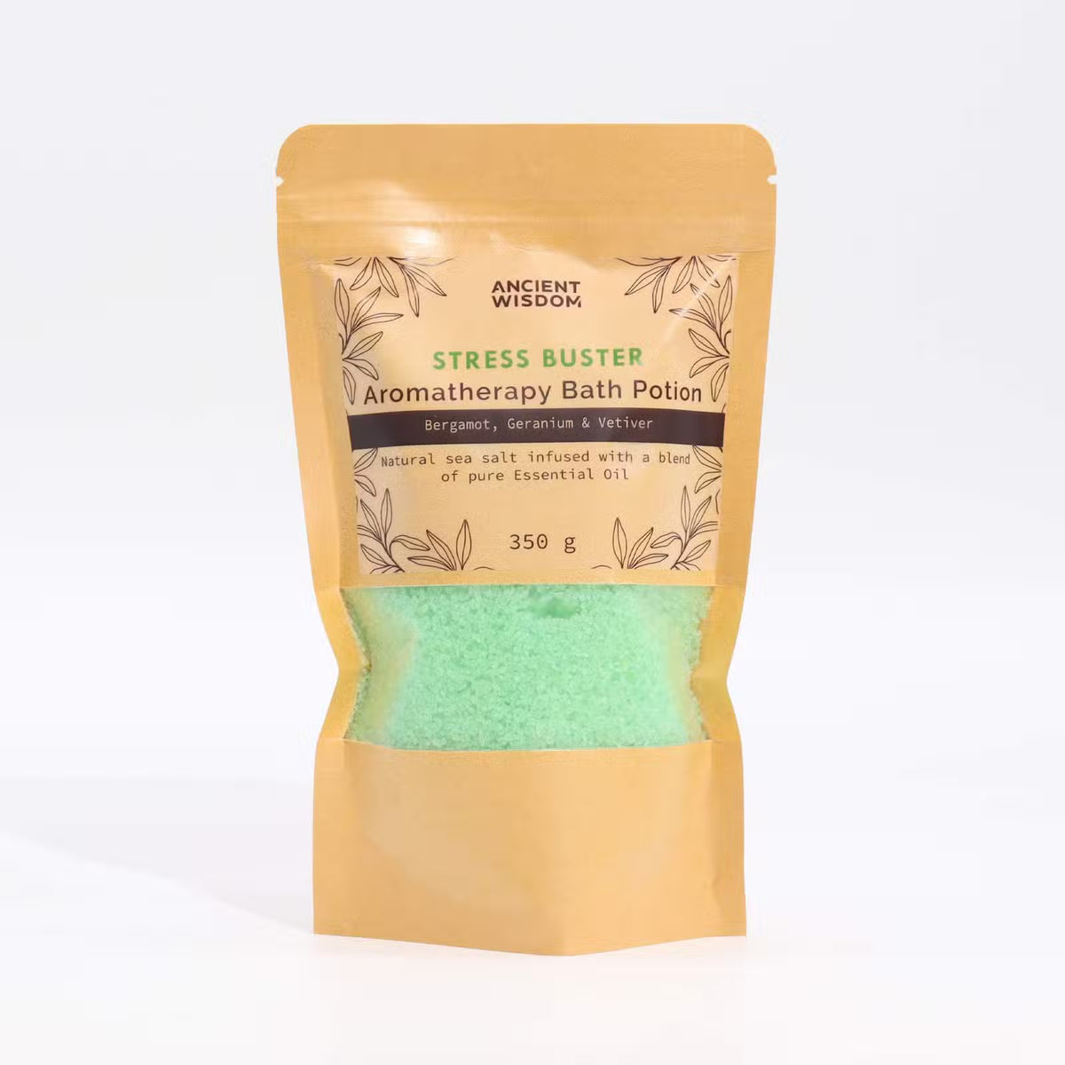 Bergamot, Geranium & Vetiver 'STRESS BUSTER' Bath Potion 350g