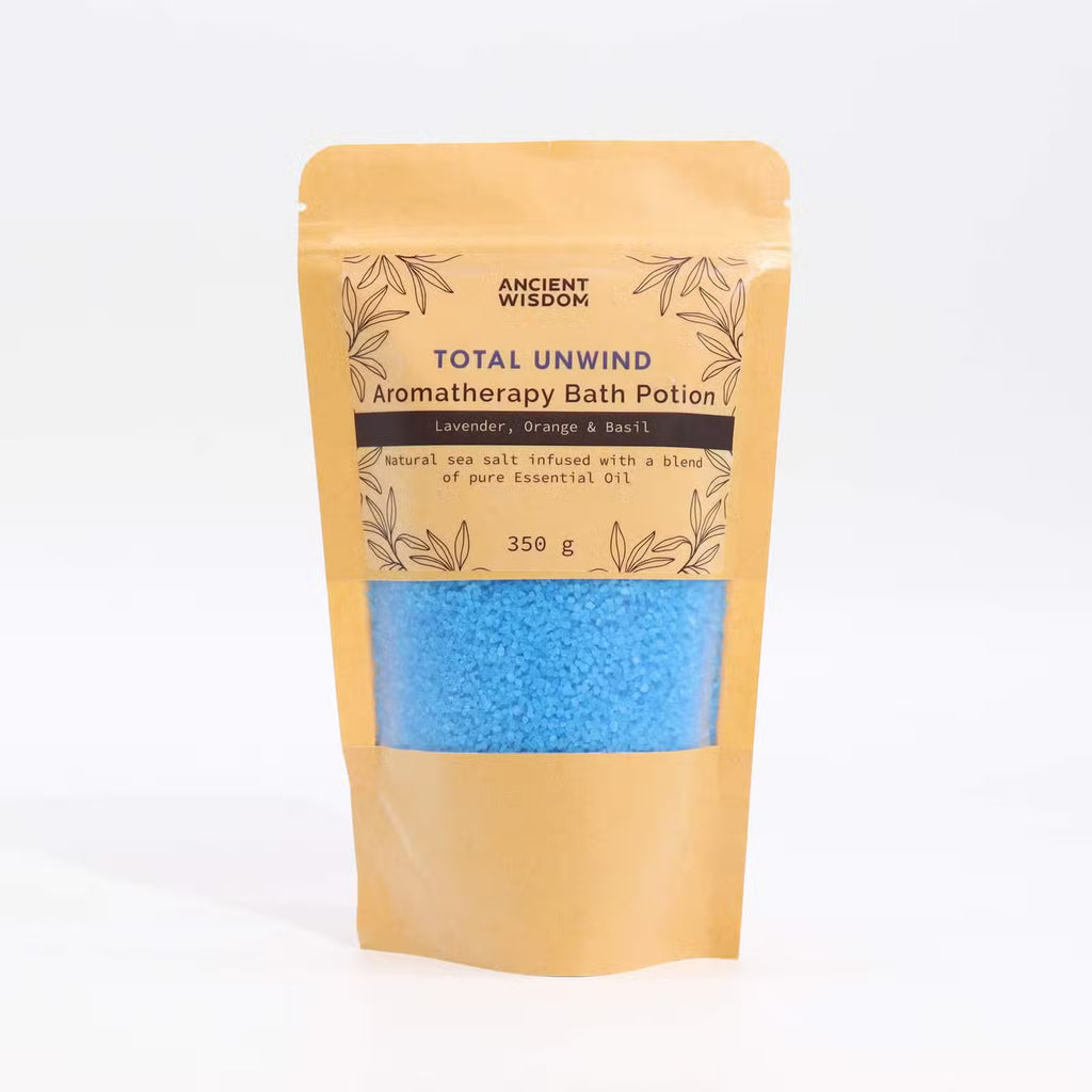 Lavender, Orange & Basil 'TOTAL UNWIND' Bath Potion 350g