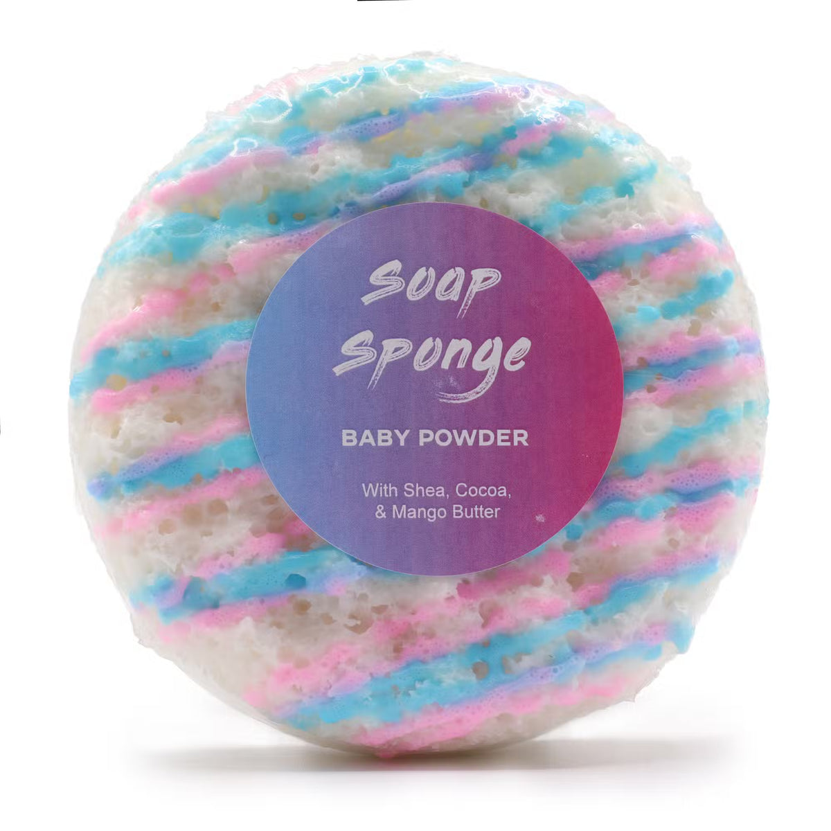 Baby Powder Triple Butter Soap Sponge