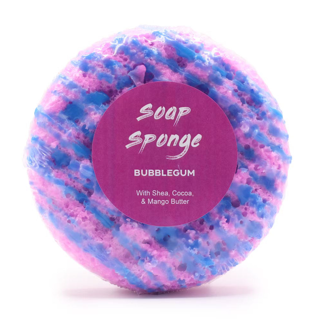 Bubblegum Triple Butter Soap Sponge