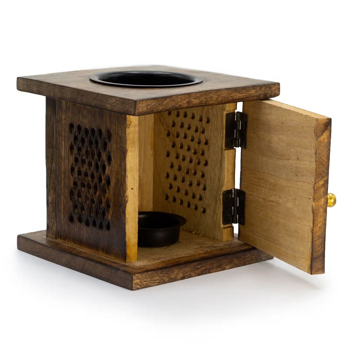 Large Mango Box Burner 12 x 12cm - Tree of Life