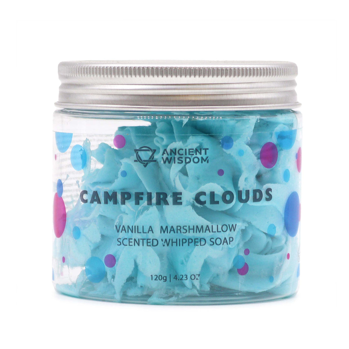Campfire Clouds Marshmallow & Vanilla Whipped Soap 120g