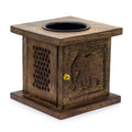 Large Mango Box Burner 12 x 12cm - Elephant