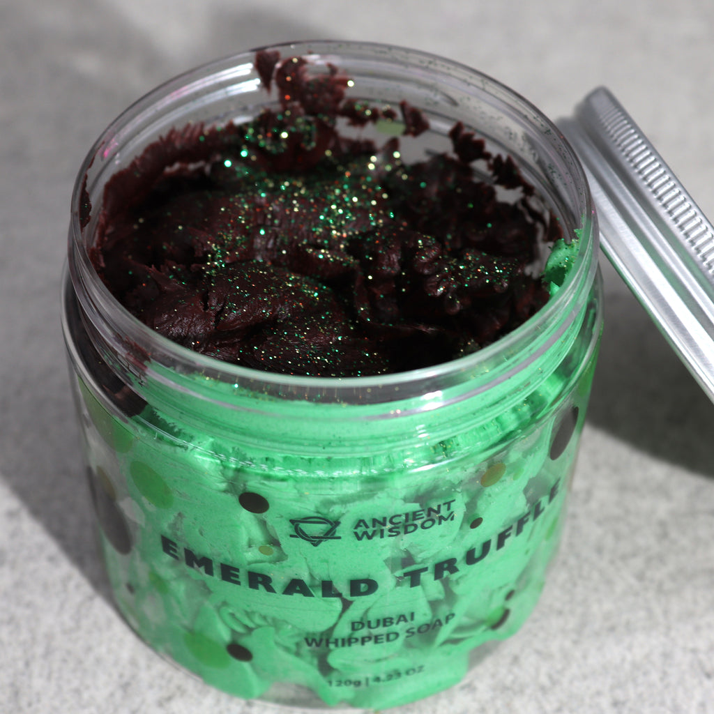 Emerald Truffle Whipped Soap 120g