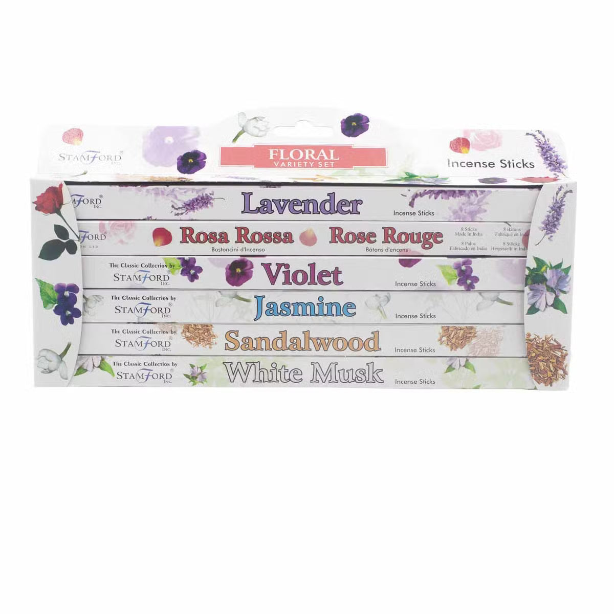 Floral Stamford Incense Gift Set 130g