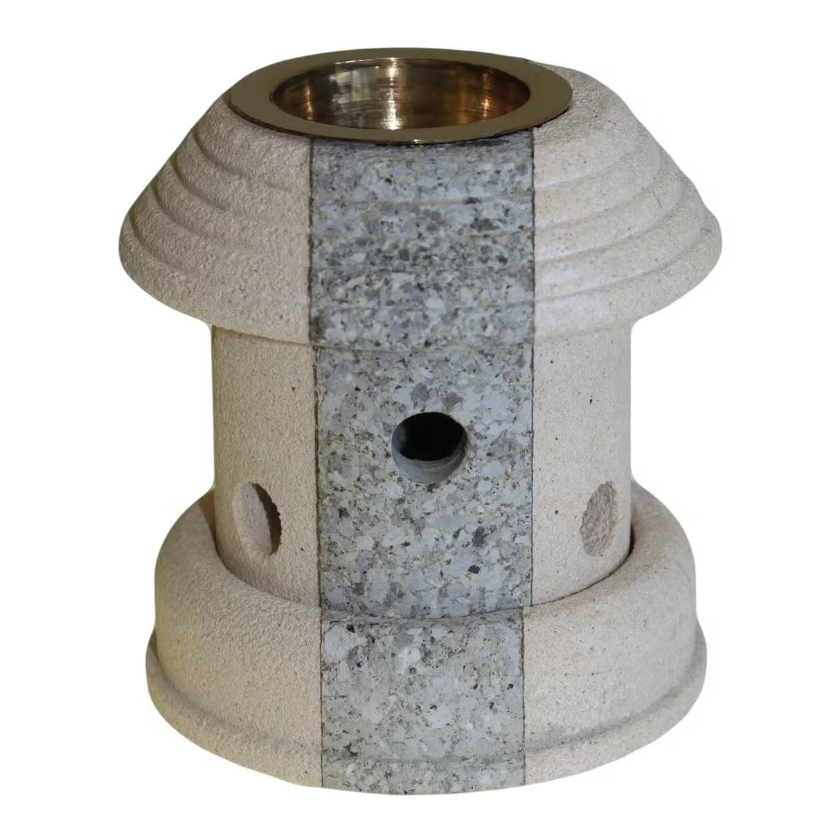 Stone Oil Burner 8 x 9cm - Lantern