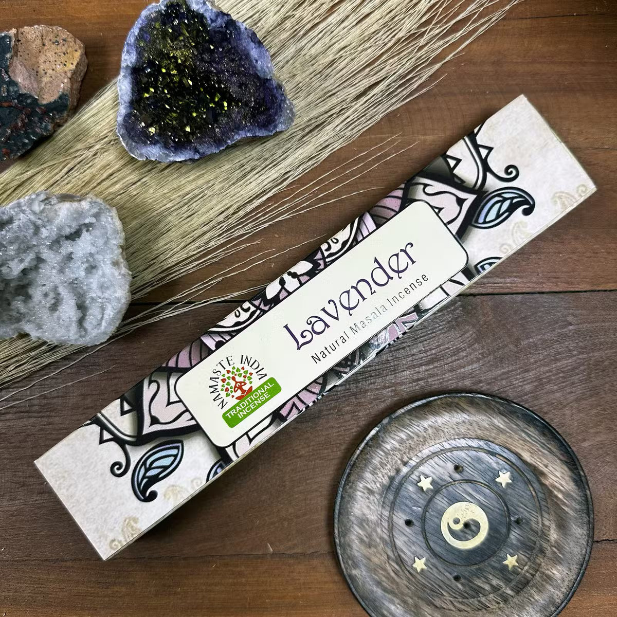 Namaste Mandala Masala Incense 39g - Lavender