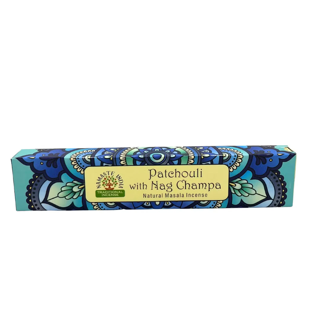 Namaste Mandala Masala Incense 39g - Patchouli With Nag Champa