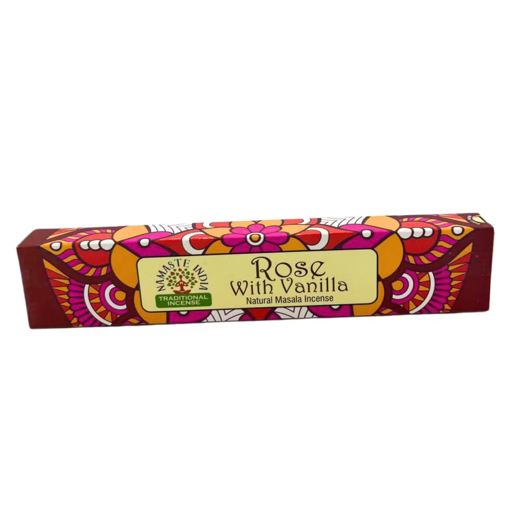 Namaste Mandala Masala Incense 39g - Rose With Vanilla