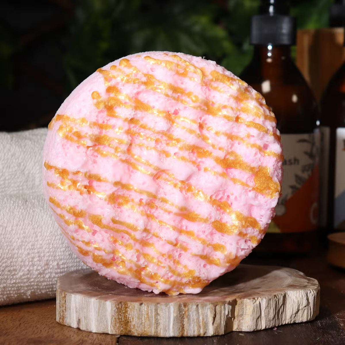 Pink Charlotte Triple Butter Soap Sponge