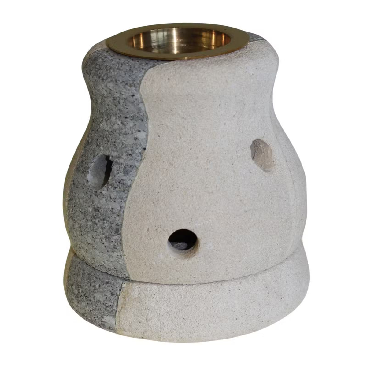 Stone Oil Burner 9.5 x 9cm - Combo Shaped