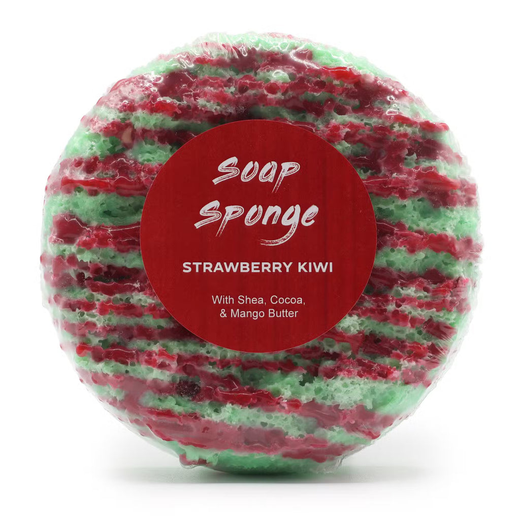 Strawberry Kiwi Triple Butter Soap Sponge
