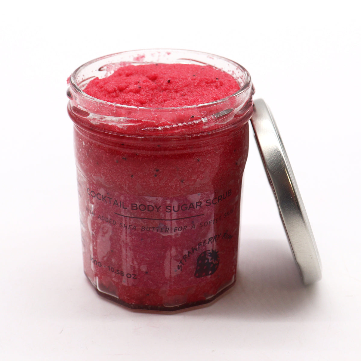 Strawberry Rum Body Sugar Scrub 300g