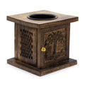 Large Mango Box Burner 12 x 12cm - Tree of Life