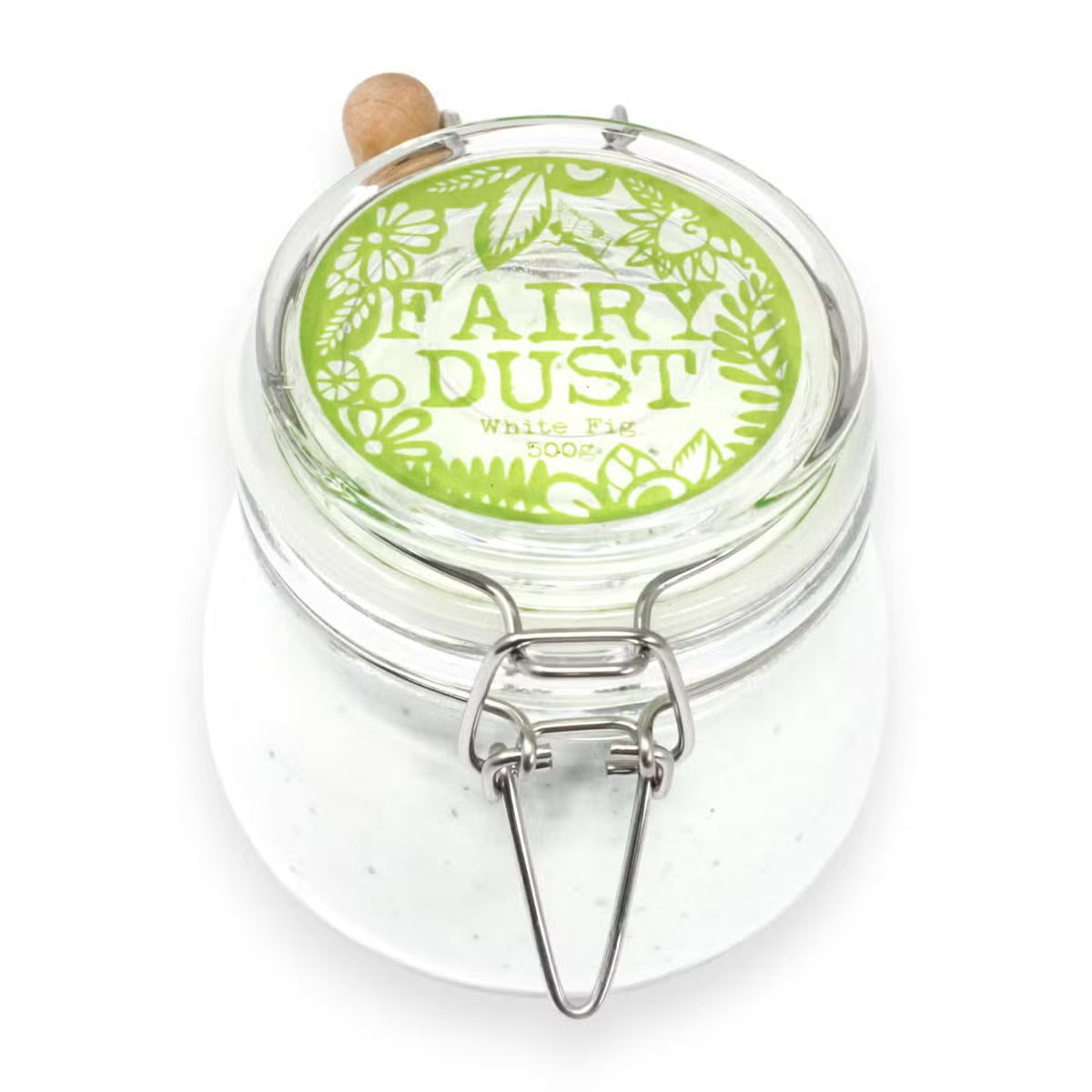 White Fig Fairy Dust - 500g Jar with Wooden Scoop